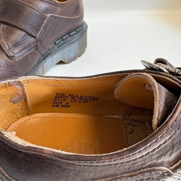 Vintage Dr. Martens Super Chunky Monk Strap Platforms - Picture 4 of 7